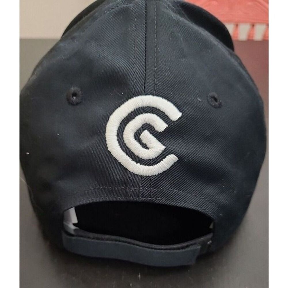 Cleveland Golf Hat Cap Black Adult Golfing Adjustable Strap Lightweight - Picture 3 of 5